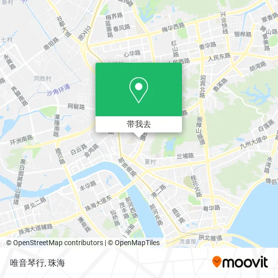 唯音琴行地图