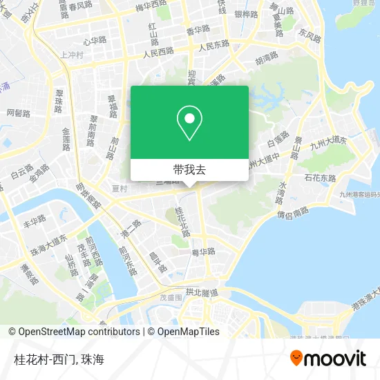 桂花村-西门地图