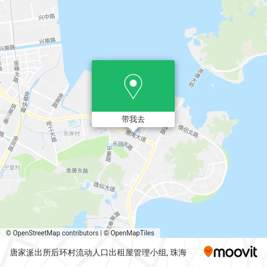 唐家派出所后环村流动人口出租屋管理小组地图