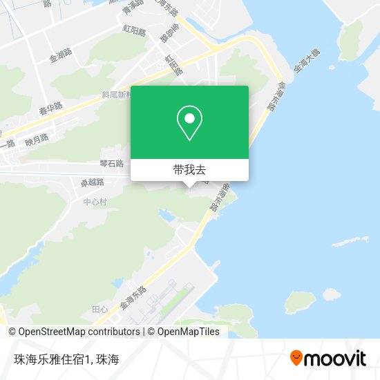 珠海乐雅住宿1地图