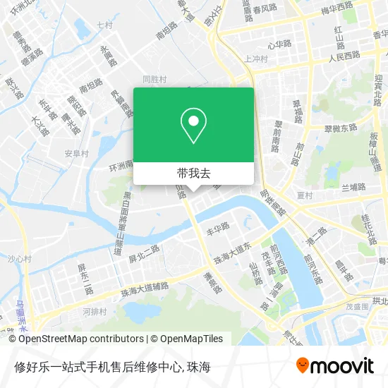修好乐一站式手机售后维修中心地图