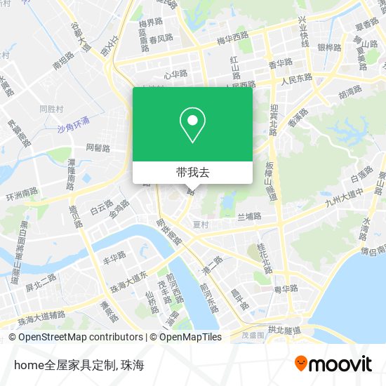 home全屋家具定制地图
