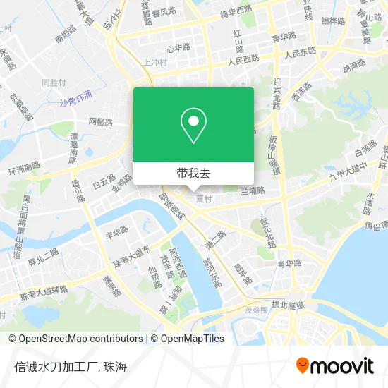 信诚水刀加工厂地图