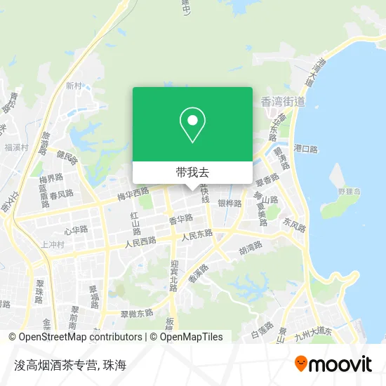 浚高烟酒茶专营地图