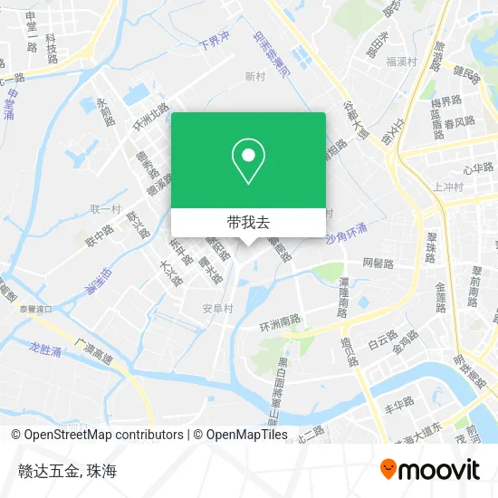 赣达五金地图