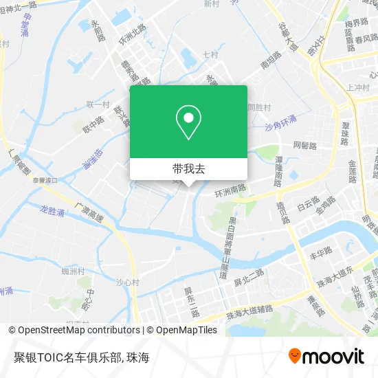 聚银TOIC名车俱乐部地图