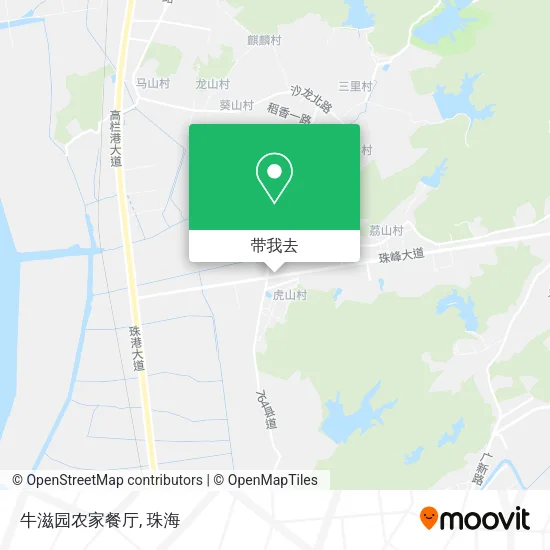牛滋园农家餐厅地图