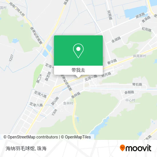海纳羽毛球馆地图