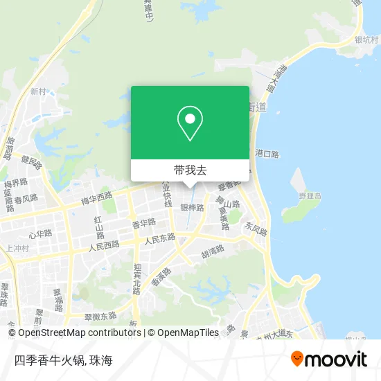 四季香牛火锅地图
