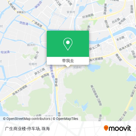 广生商业楼-停车场地图