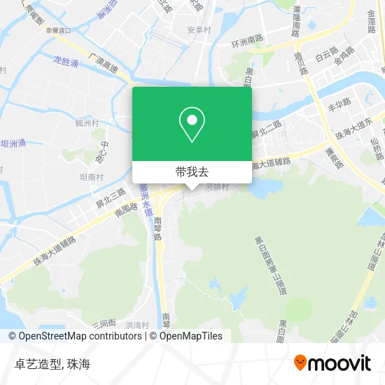 卓艺造型地图