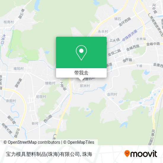 宝力模具塑料制品(珠海)有限公司地图