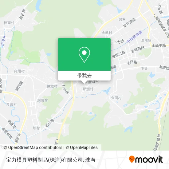 宝力模具塑料制品(珠海)有限公司地图