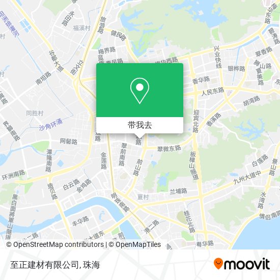 至正建材有限公司地图