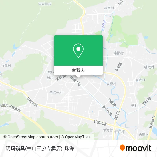 玥玛锁具(中山三乡专卖店)地图