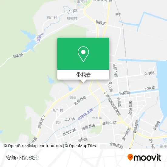 安新小馆地图