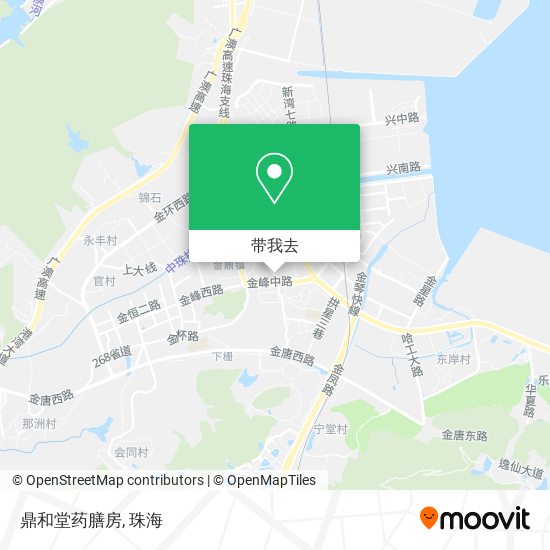 鼎和堂药膳房地图