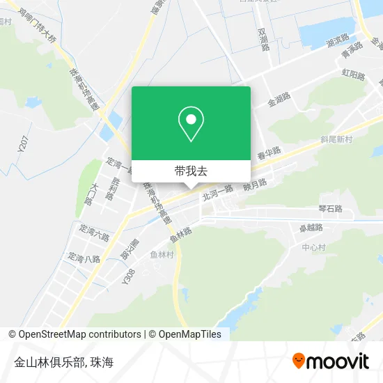 金山林俱乐部地图