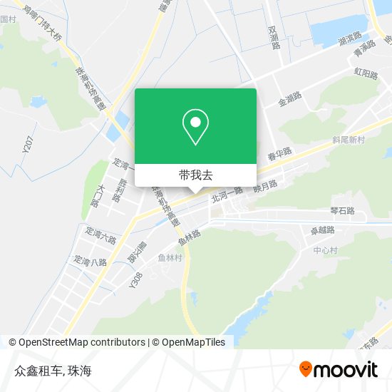 众鑫租车地图