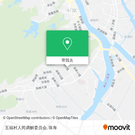 五福村人民调解委员会地图