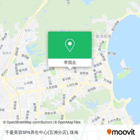 千蔓美容SPA养生中心(五洲分店)地图