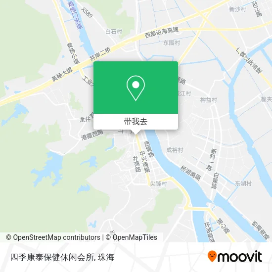 四季康泰保健休闲会所地图
