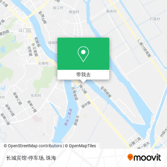 长城宾馆-停车场地图