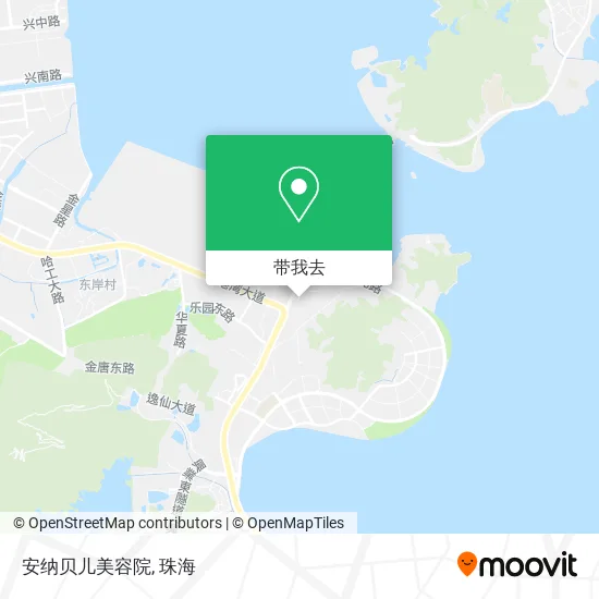 安纳贝儿美容院地图