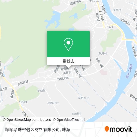 颐顺珍珠棉包装材料有限公司地图