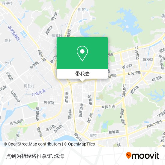 点到为指经络推拿馆地图