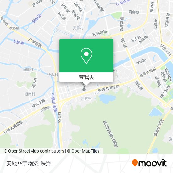 天地华宇物流地图