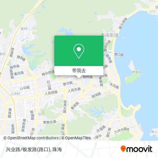 兴业路/银发路(路口)地图