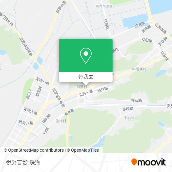 悦兴百货地图