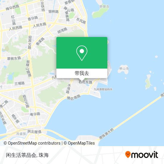 闲生活茶品会地图