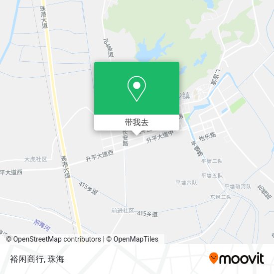 裕闲商行地图