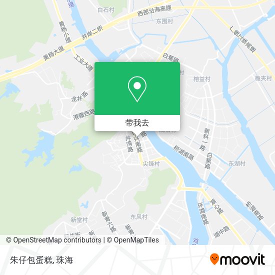 朱仔包蛋糕地图
