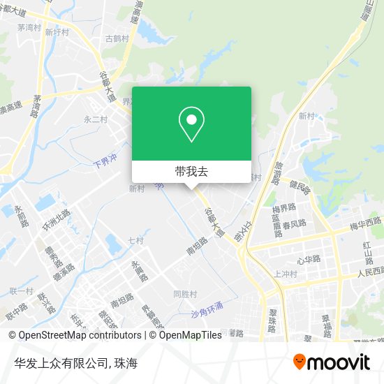 华发上众有限公司地图