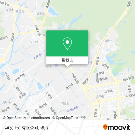 华发上众有限公司地图