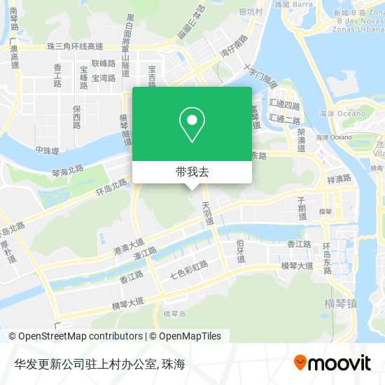 华发更新公司驻上村办公室地图