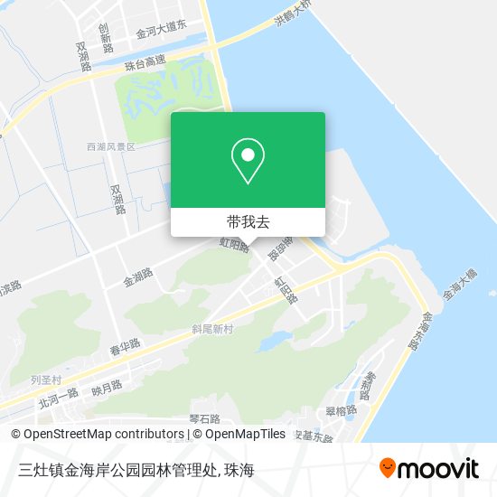 三灶镇金海岸公园园林管理处地图