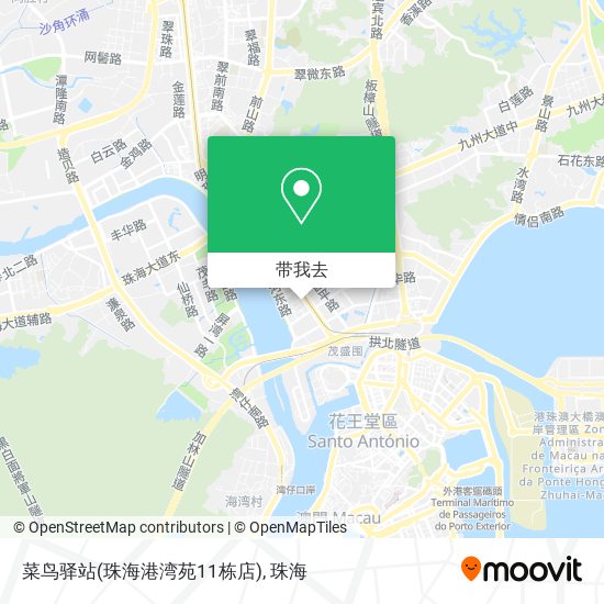 菜鸟驿站(珠海港湾苑11栋店)地图