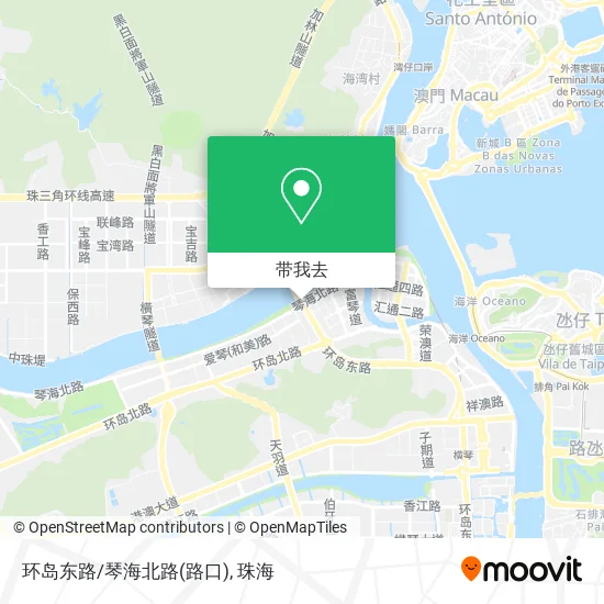 环岛东路/琴海北路(路口)地图