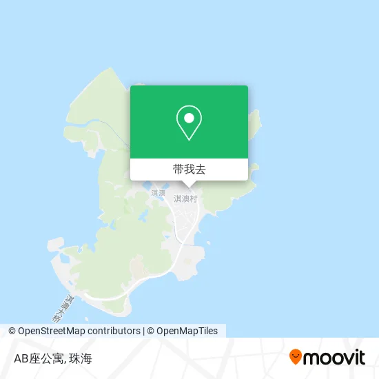 AB座公寓地图