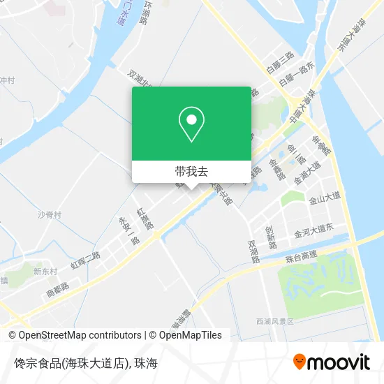 馋宗食品(海珠大道店)地图