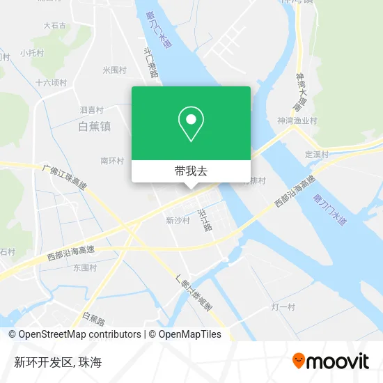 新环开发区地图