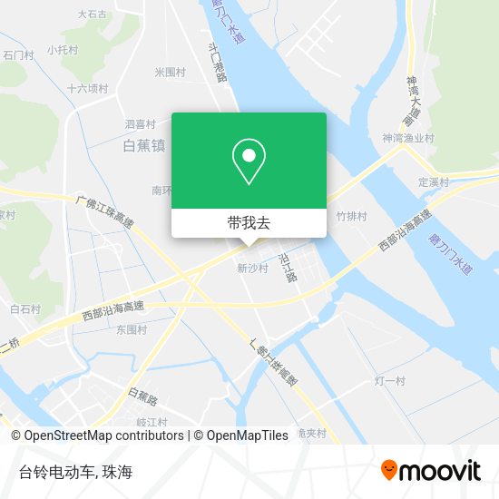 台铃电动车地图