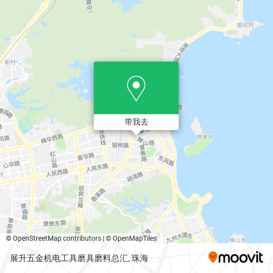 展升五金机电工具磨具磨料总汇地图