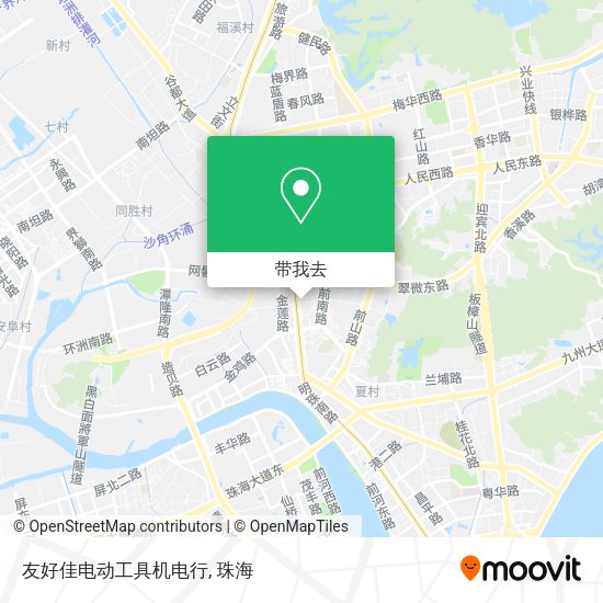 友好佳电动工具机电行地图