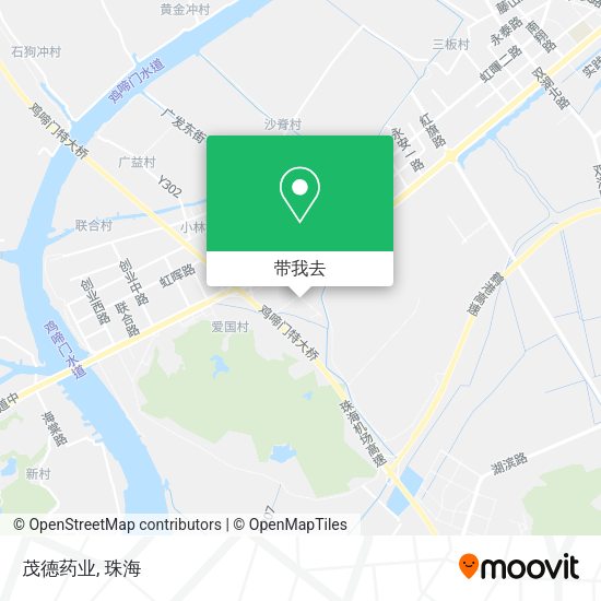 茂德药业地图