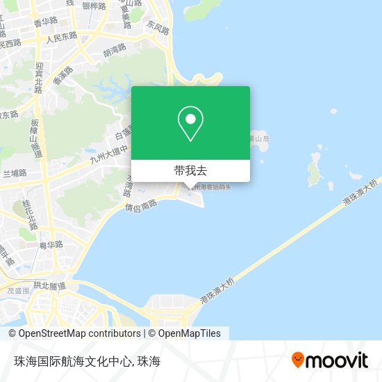 珠海国际航海文化中心地图